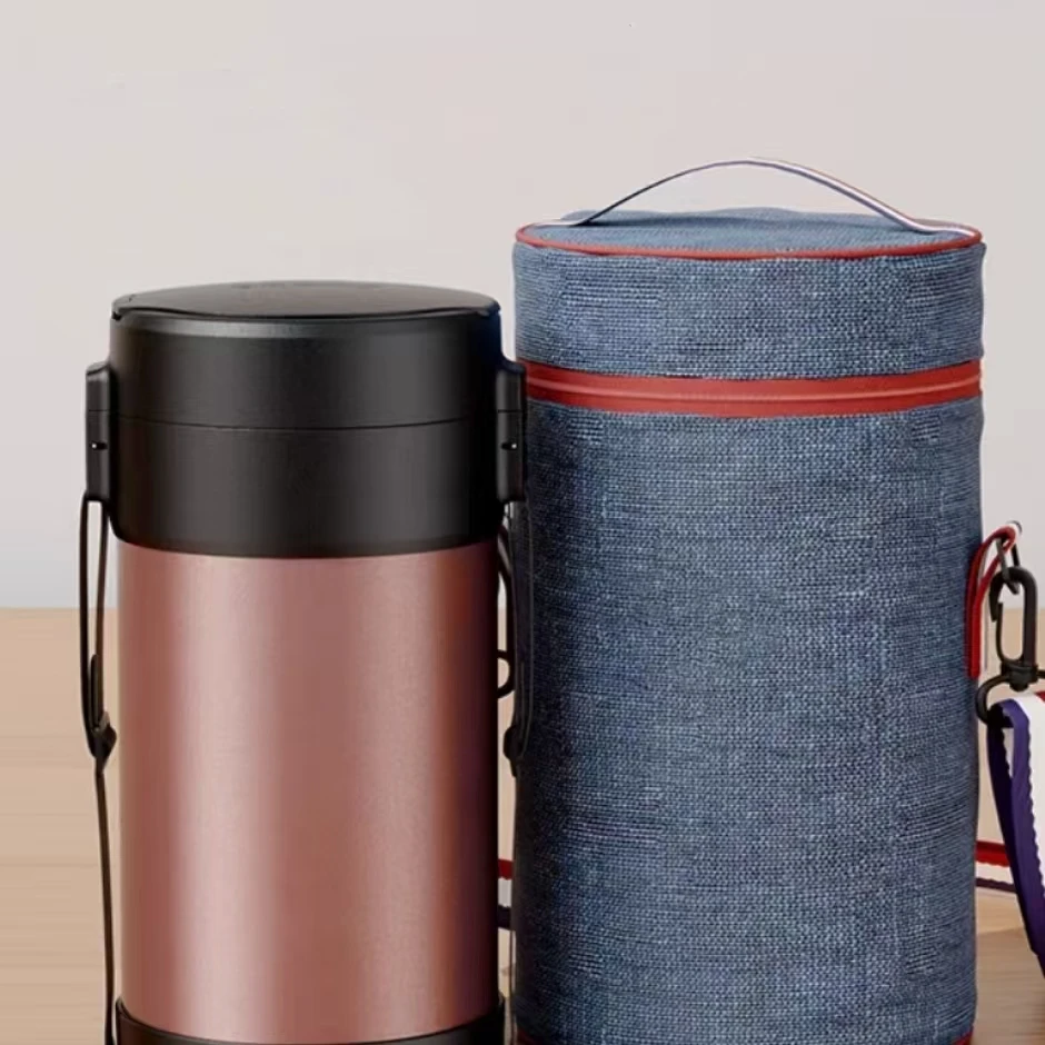 【品质好货】家用不锈钢便携 餐盒 便当盒 保温桶（微瑕）