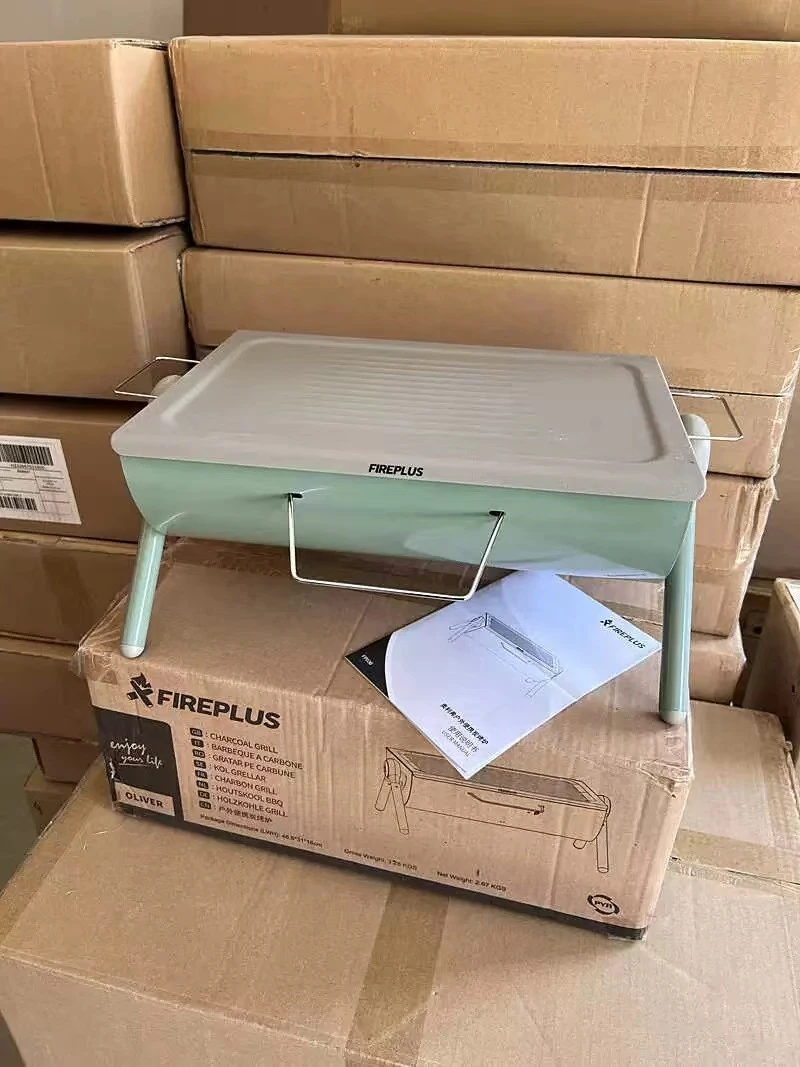 捡漏不多!颜值超高！户外野餐便携烧烤架