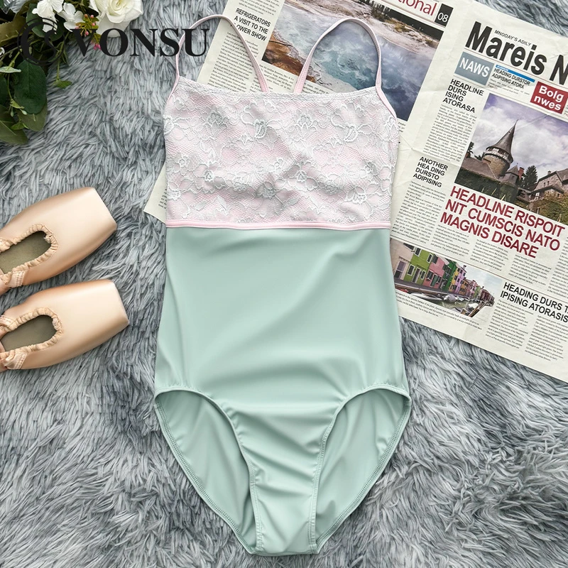 vonsu梵舒高端成人女芭蕾舞练功服专业舞蹈体操服空中瑜伽形体服