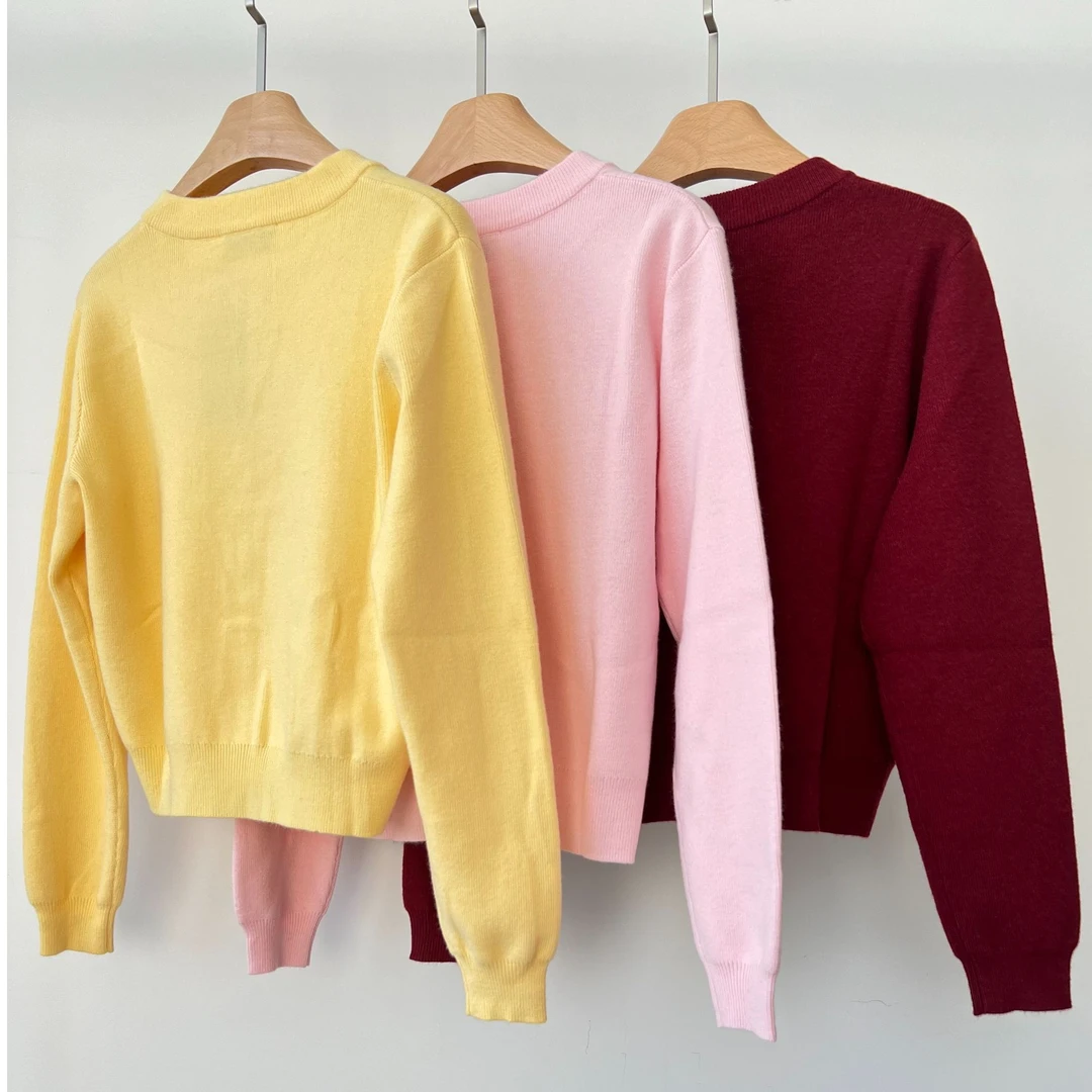 秒--太厚家秋冬圆领开衫三色214