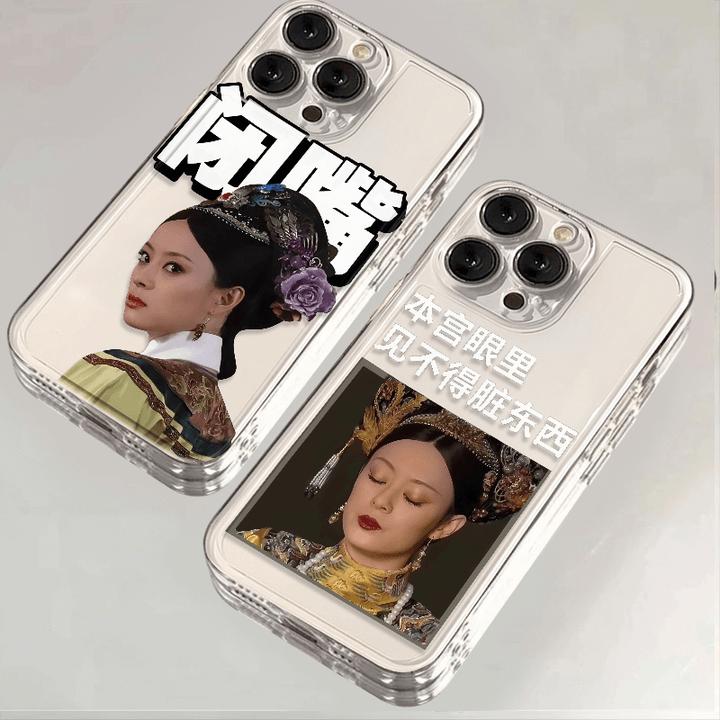 搞怪表情包适用苹果华为iPhone15/14promax/13/12创意手机壳太空