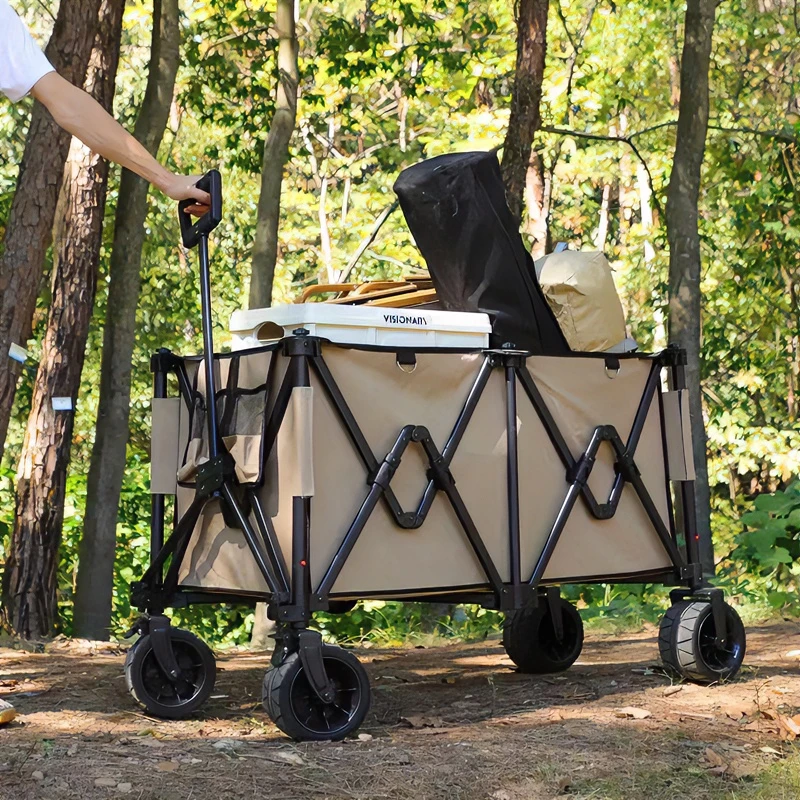 神行鸟 户外露营车营地车 多功能便携聚拢车 高承重超大容量 200L