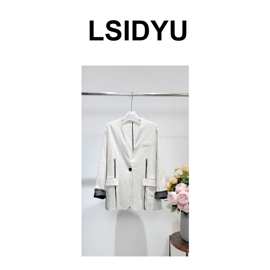 《刘思宇》20 欧版无领外套