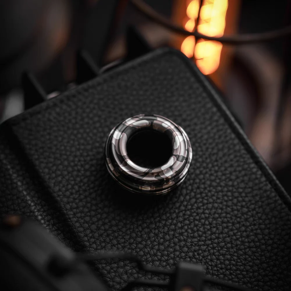 【暗夜EDC】ACEdc原创机械指环一代指尖陀螺EDC手指解压玩具