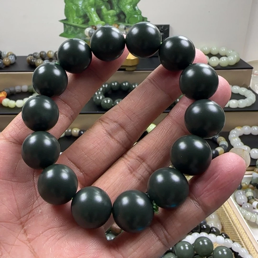 和田玉手串未镶嵌