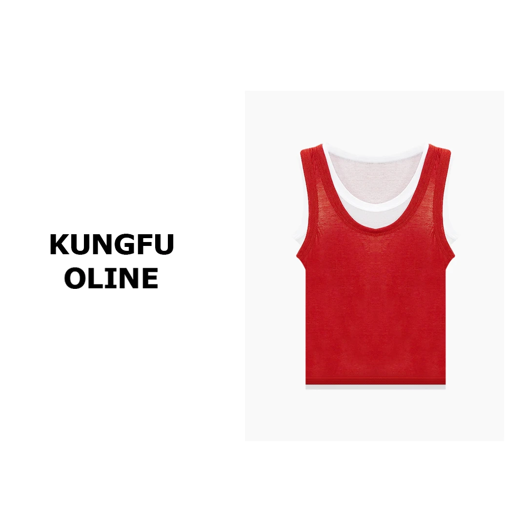 【现现】BX8108运动夏季百搭纯色背心春夏通用时尚