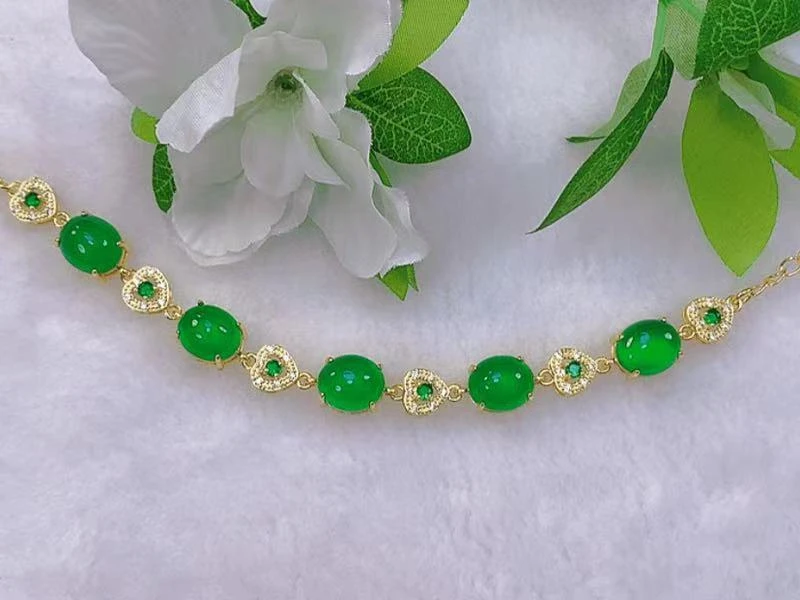 起冰高冰种珠宝玉石手链