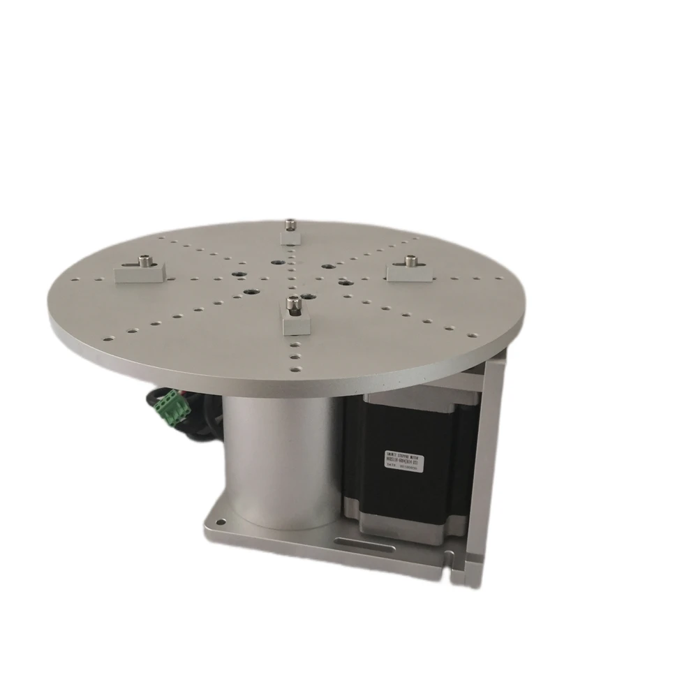 激光焊接机打标机D300-F型旋转台打码台打标台旋转夹具工装带电机