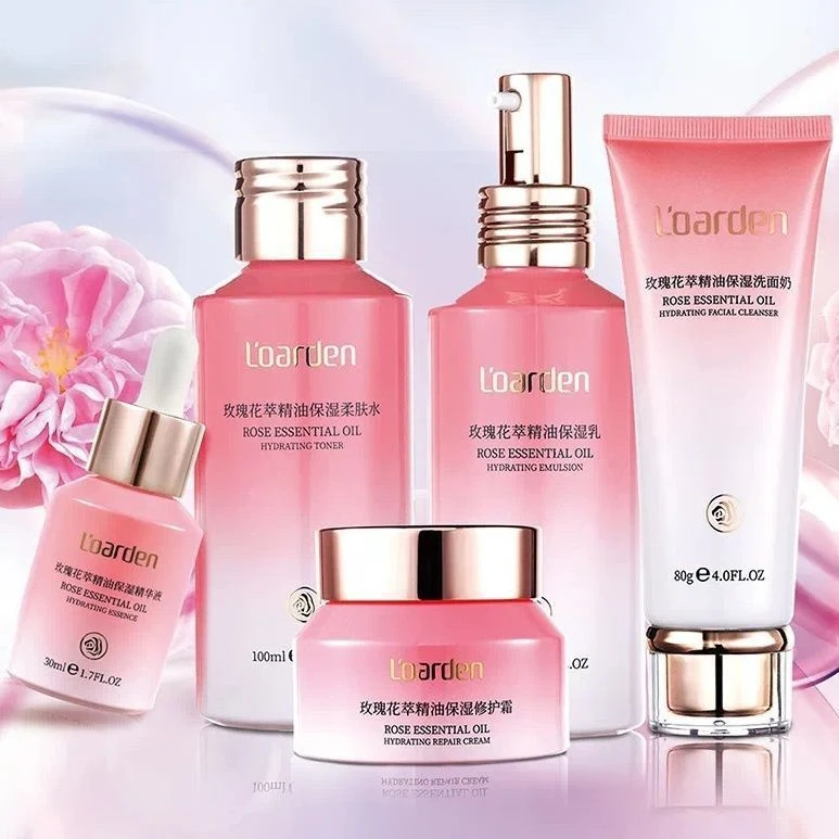 欧雅顿玫瑰花萃精油护肤品保湿柔肤水保湿乳修护霜精华液洗面奶