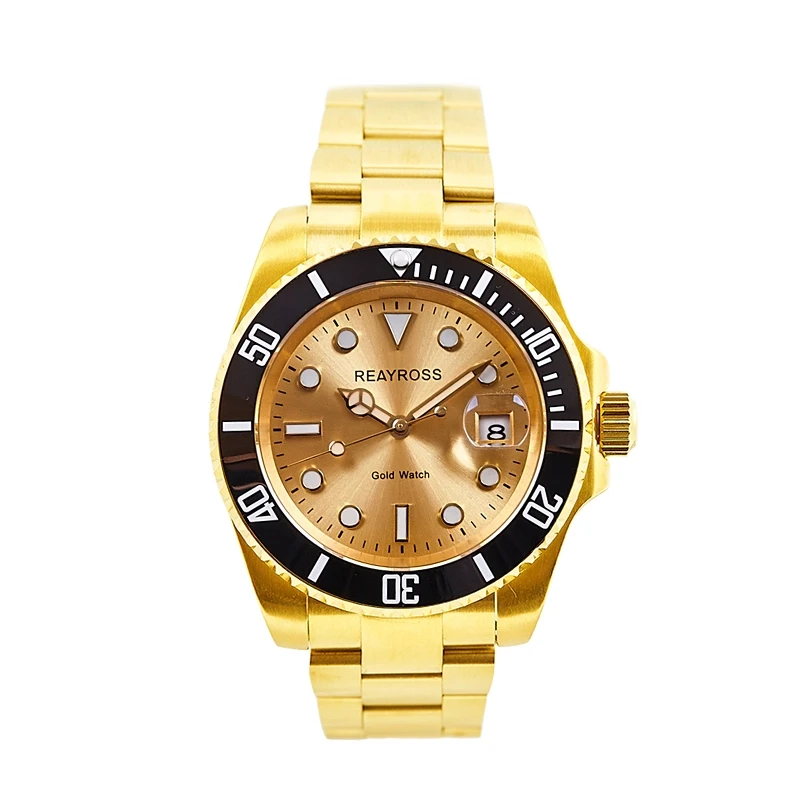 【水鬼】REAYROSS/足金999/全自动机械手表