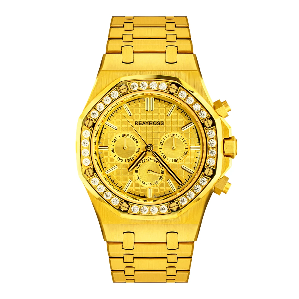 【AP】REAYROSS/足金999/全自动机械手表