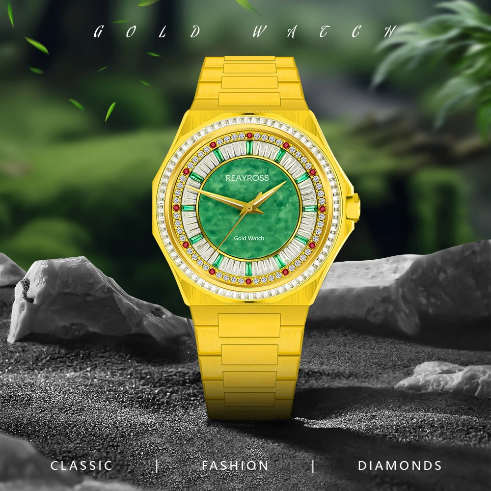 【巴博斯】REAYROSS/足金999/全自动机械手表a