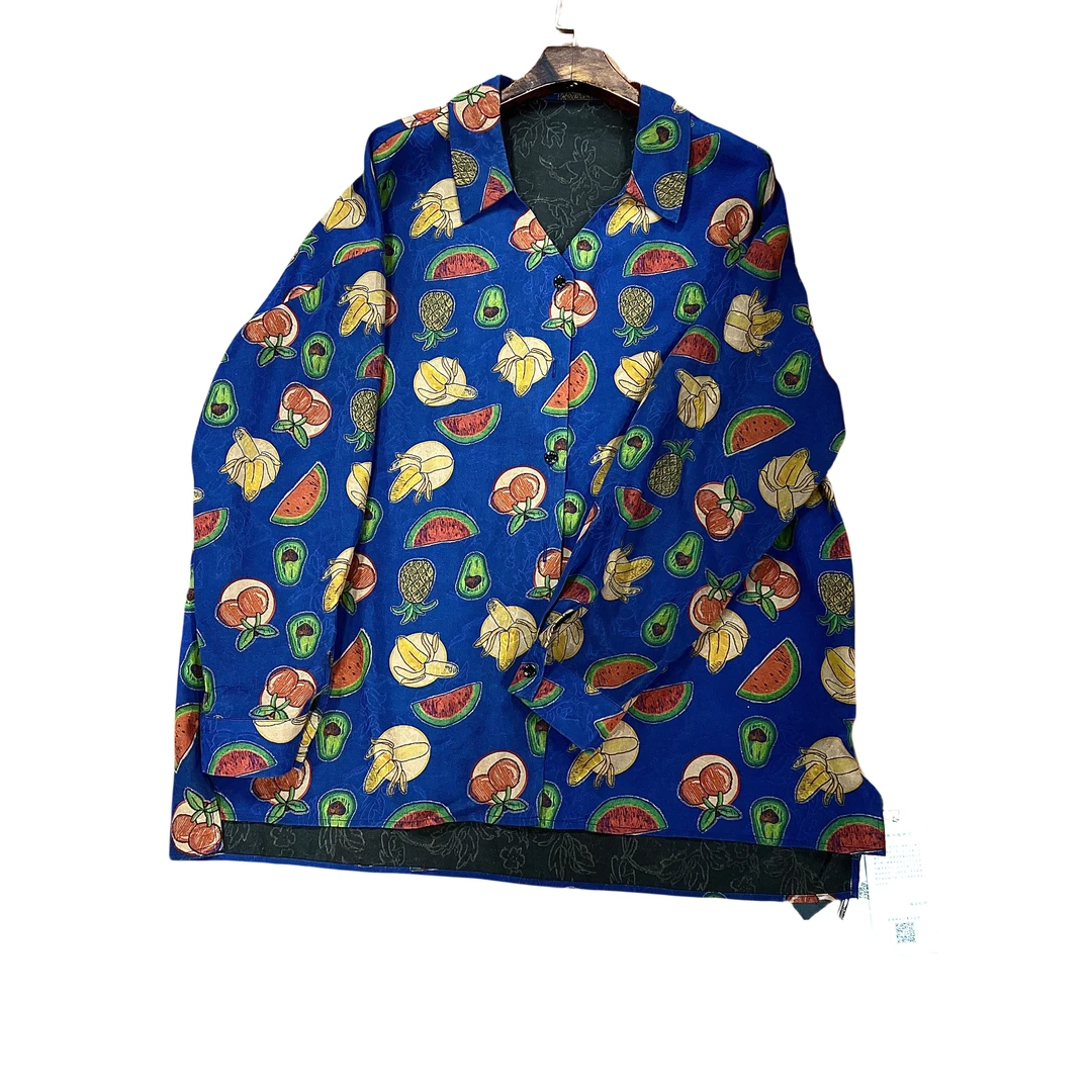 【金禧禧店铺】水果姑娘香云纱上衣 J23140