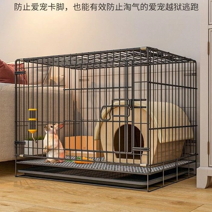 兔子笼子室内家用养兔专用大号豚鼠荷兰猪笼自动清粪宠物兔窝兔笼