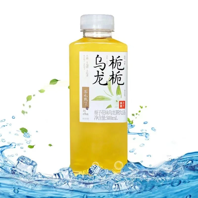 果子熟了茉莉龙井乌龙茶500ml0卡0脂无糖茶饮料