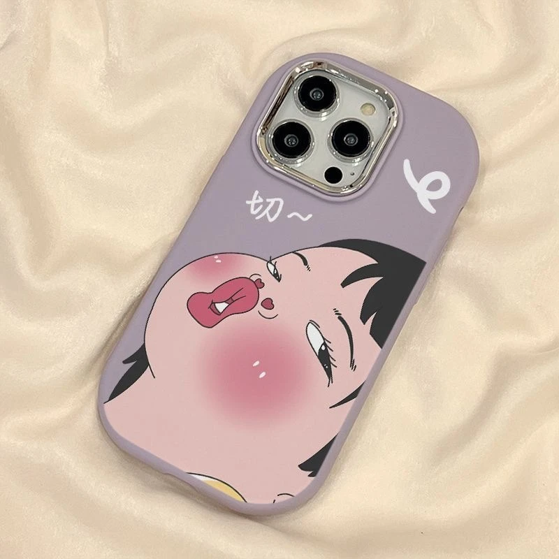 嘟嘴女孩苹果15Pro手机壳iPhone14可爱13/12x套xsxr女promax全包