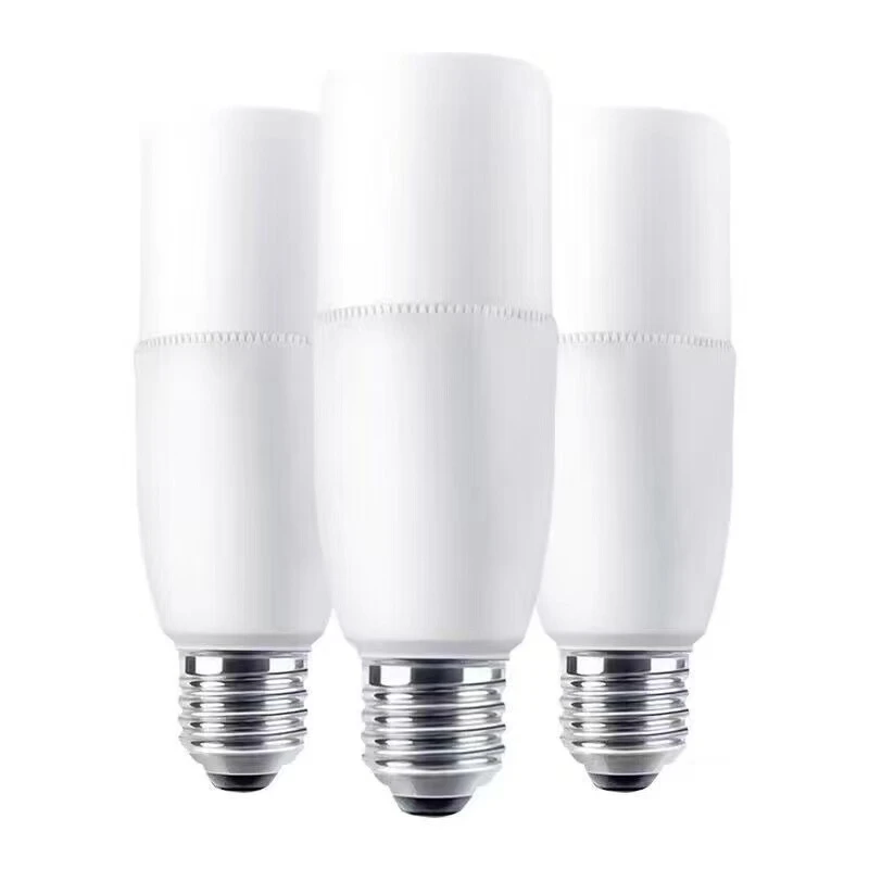 led灯泡超亮节能家用E27大螺口圆柱形吊灯筒灯护眼室内照明白光源