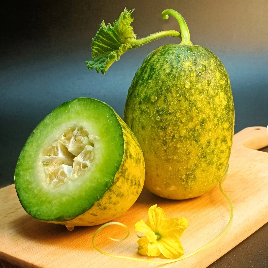 山东头茬脆酥皇后甜瓜脆甜多汁口感新鲜自然清香现摘现发4.5斤Z