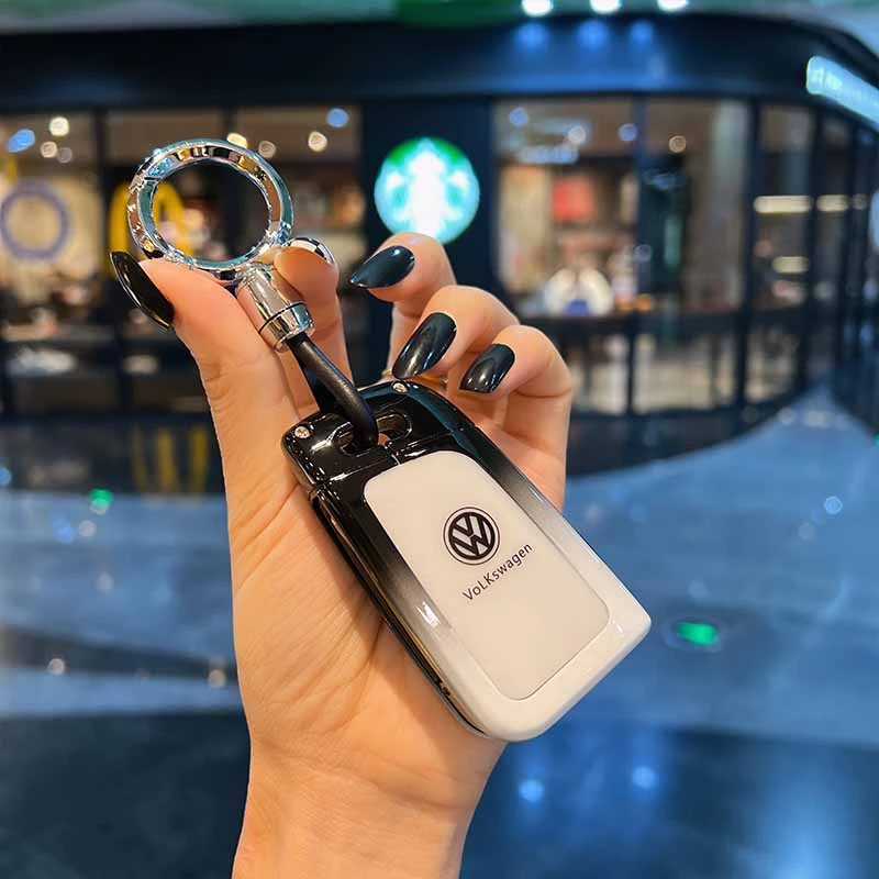 适用17款大众帕萨特钥匙套18款passat汽车保护套壳包扣男女高级