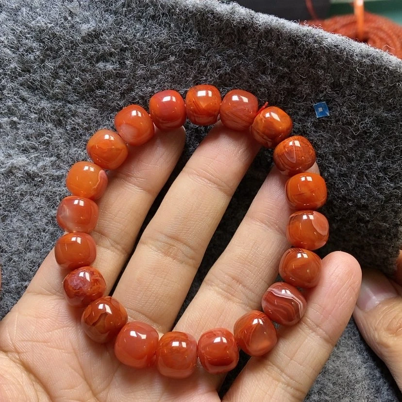 【闪购商品】南红玛瑙手串未镶嵌11mm+