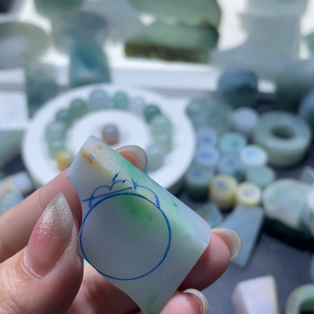 定制翡翠未镶嵌?***?边角