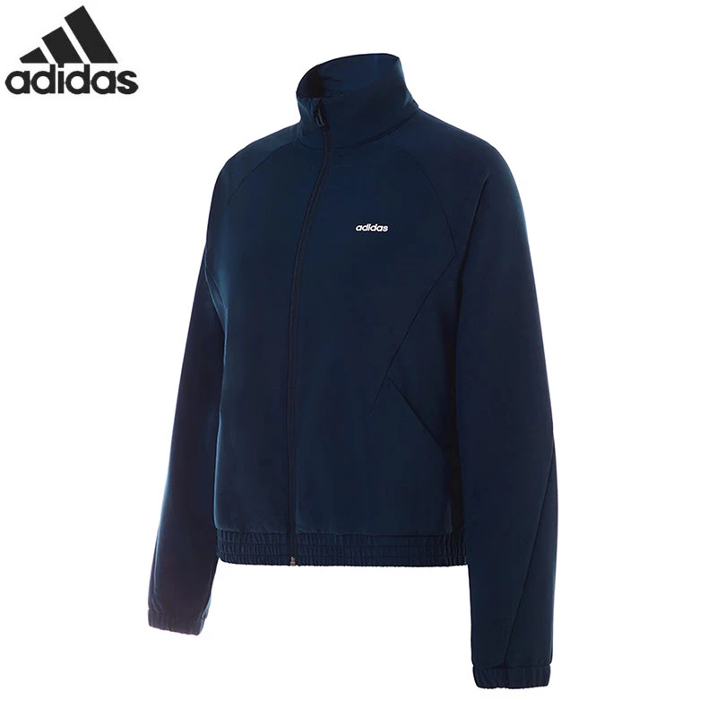 Adidas阿迪达斯防水夹克外套女士秋季新款立领休闲防风衣梭织上衣