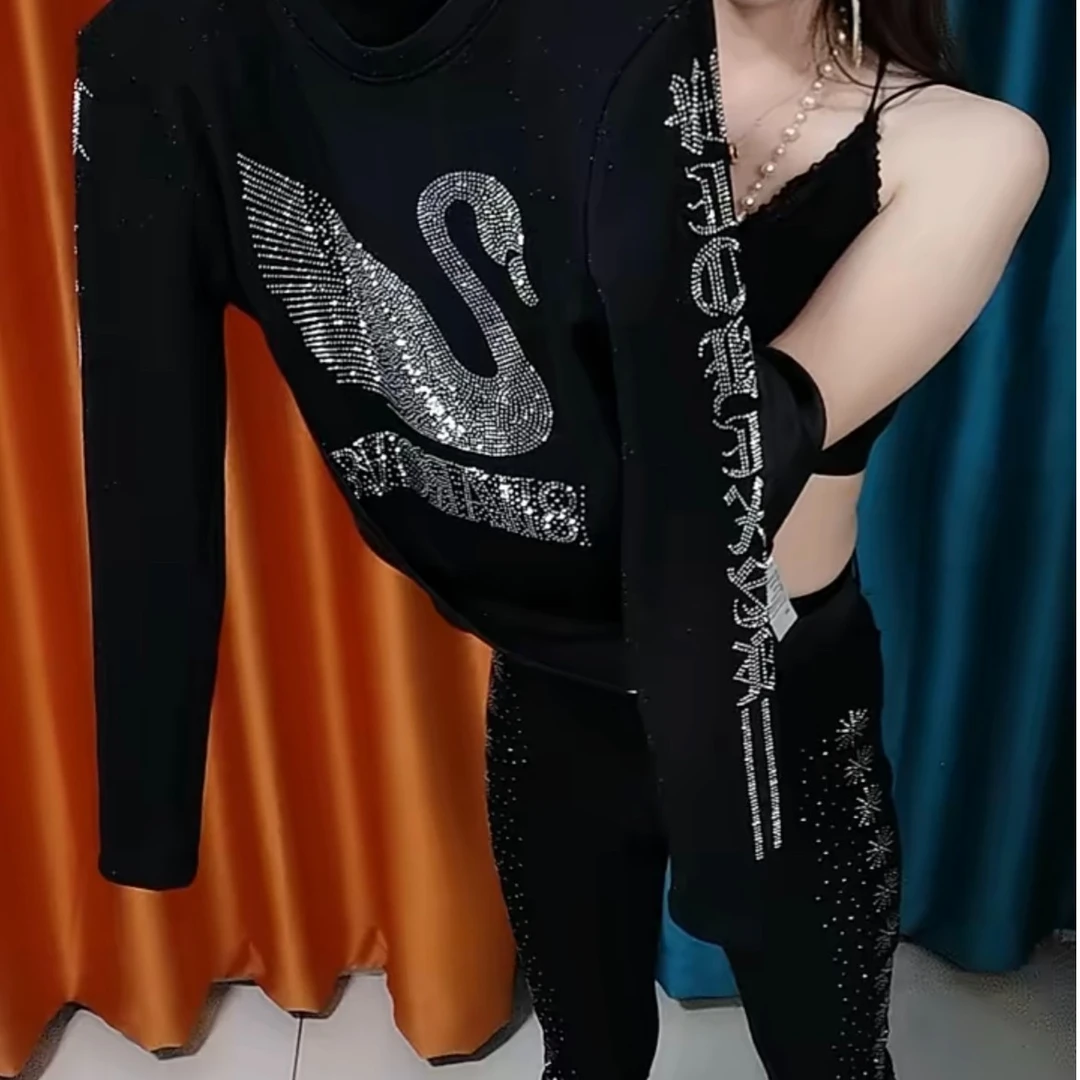 9002款加绒重工时尚休闲打底衫（好物推荐）