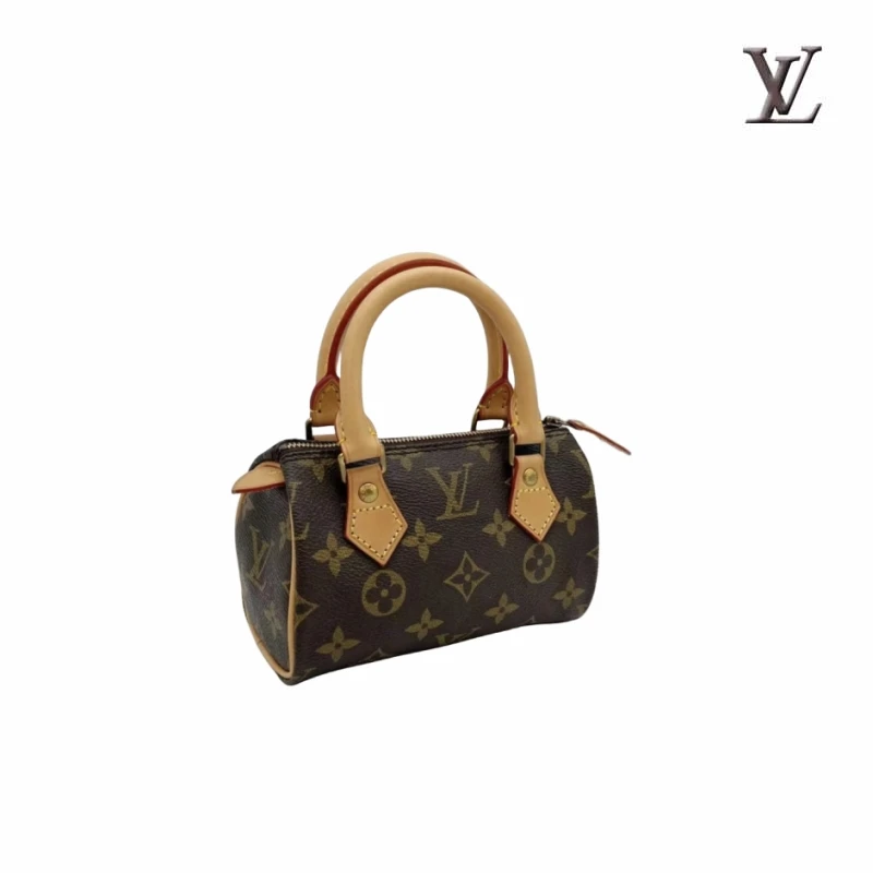 99新 LouisVuitton/路易威登 云初奢品/speedy 迷你 /女士手提包