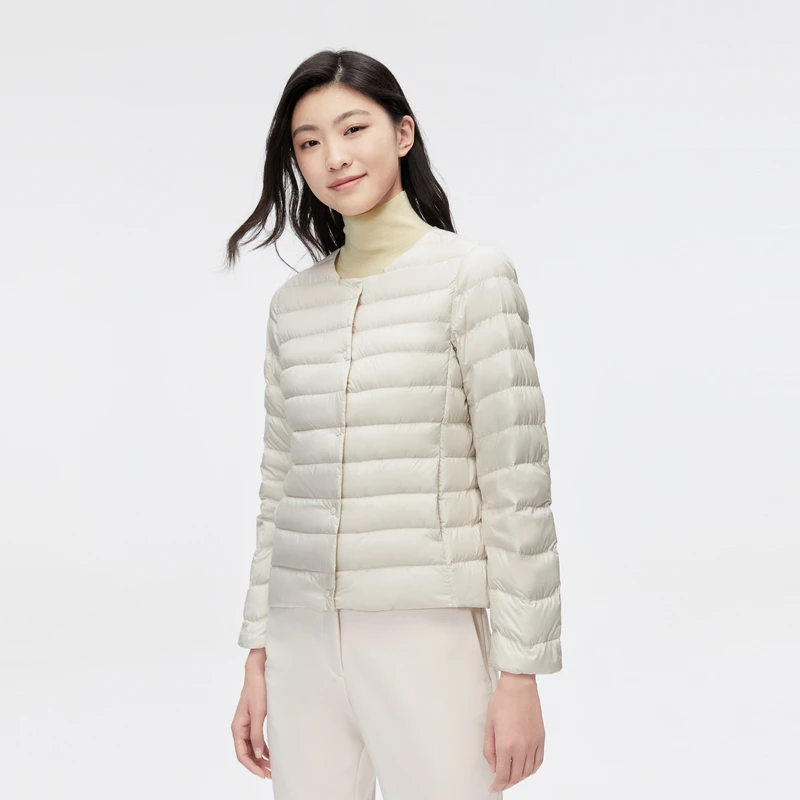 【达人专属】波司登秋冬舒适女款短款外套保暖羽绒马甲0004B