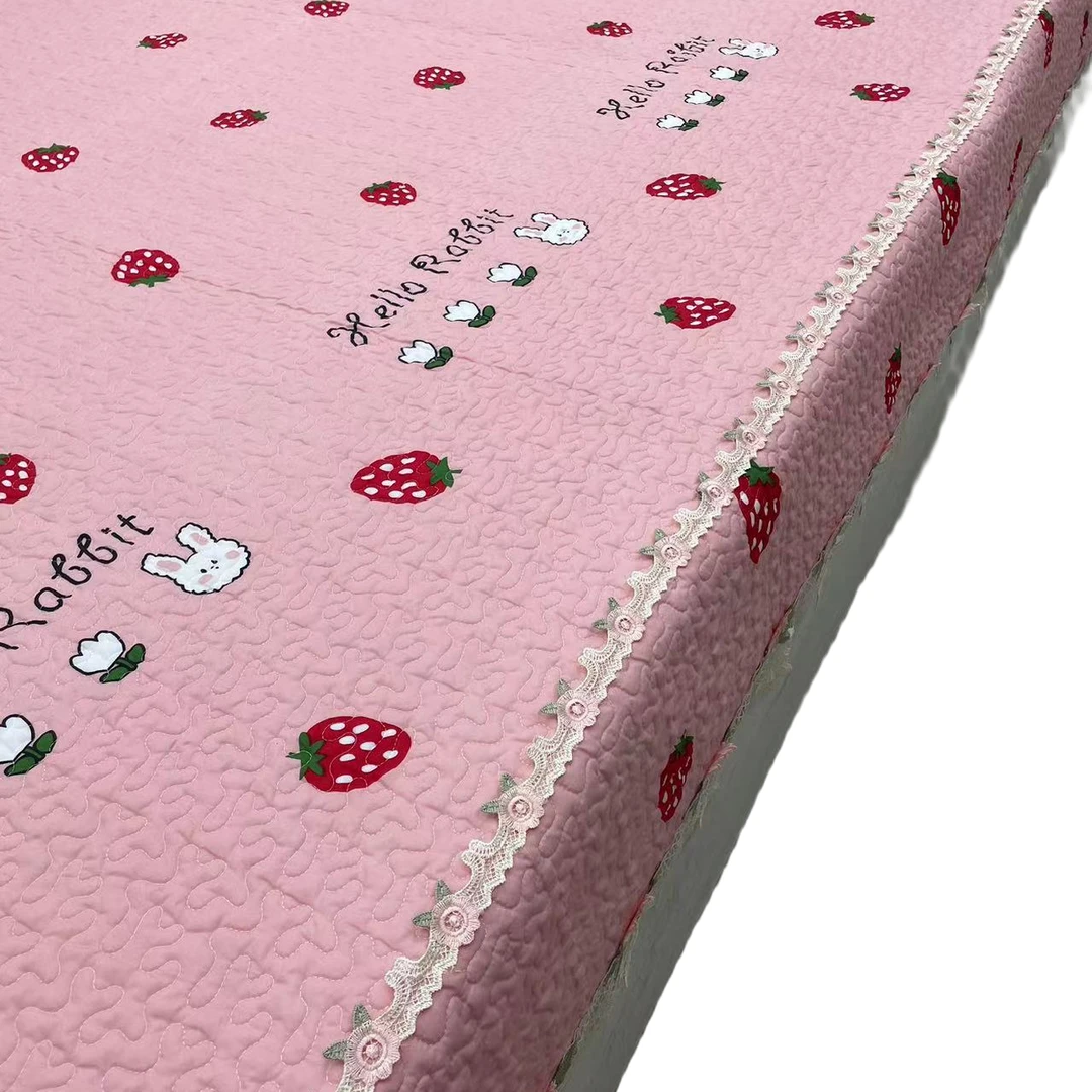 直边款炕盖面料柔软舒适亲肤2.7米2.8米3米3.3米3.6米3.8米4米