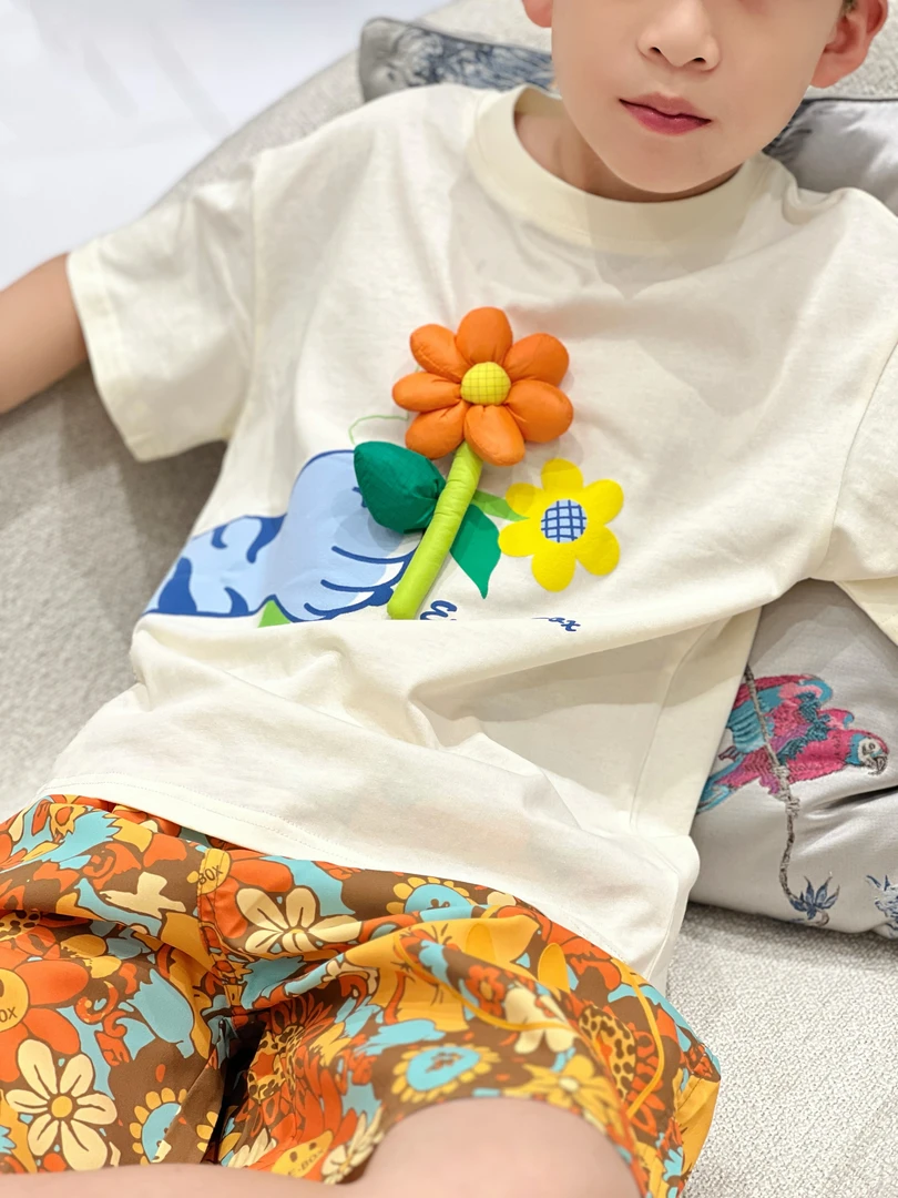 亿洋潮牌童装”校草痞帅”儿童夏季短袖91380