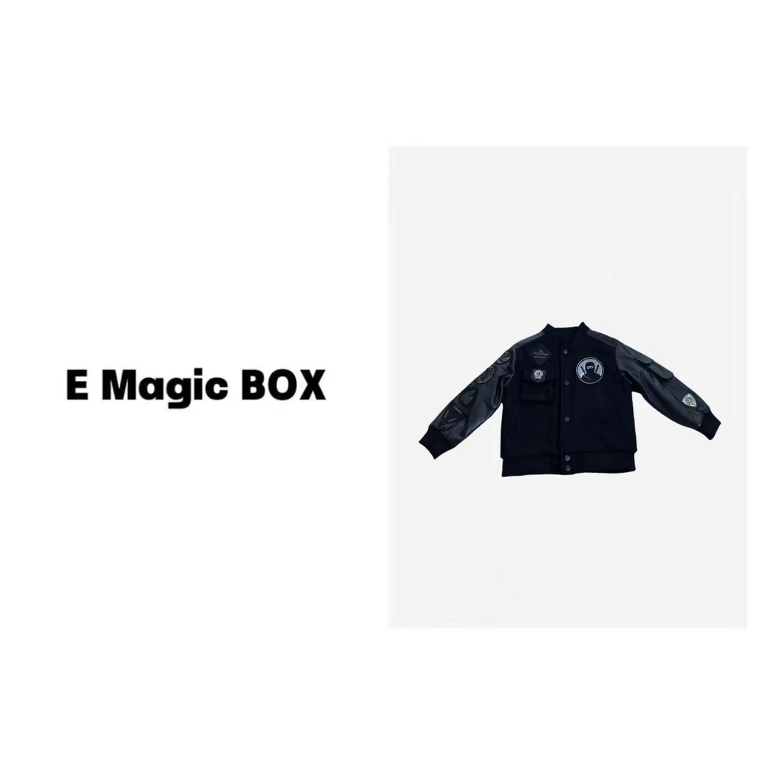 E Magic Box童装“忍者徽章”儿童限量款冬季夹棉球外套86575