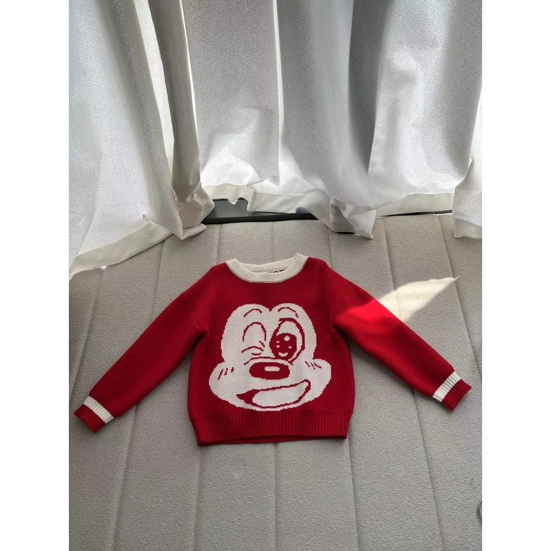 亿洋潮牌童装“萌娃糖果”儿童限量款冬季毛衣74769