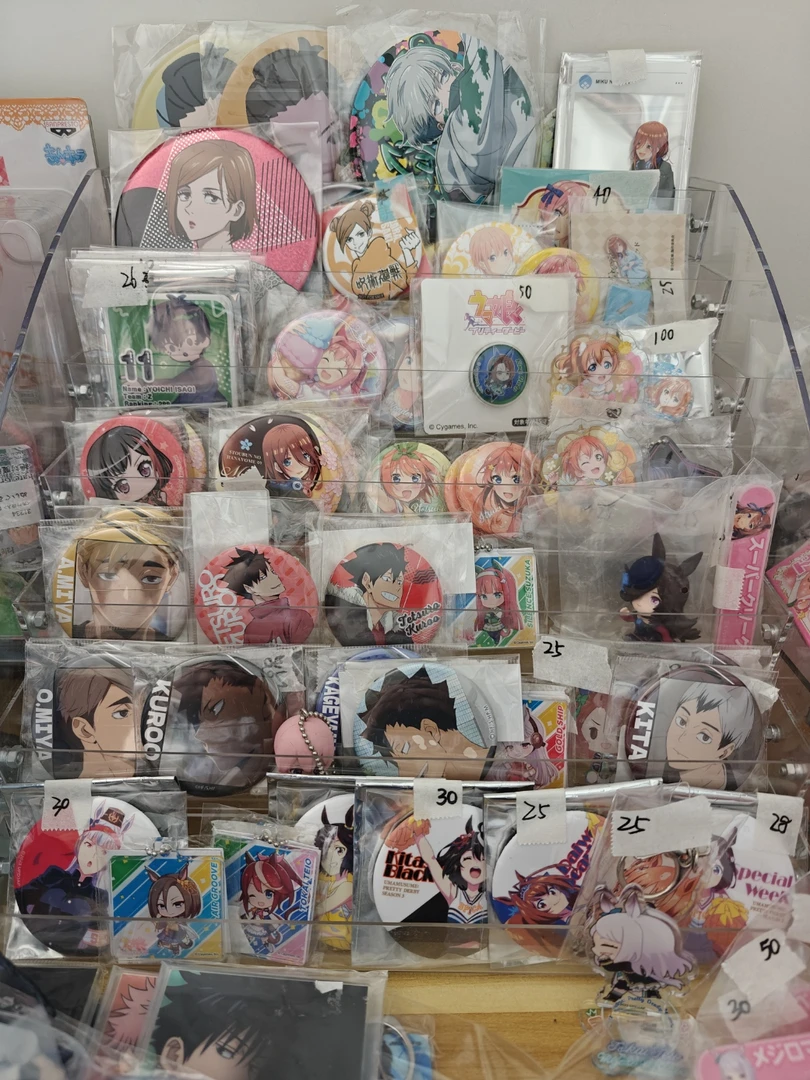 日版正品谷子，直播间下单，开箱视频售后使用