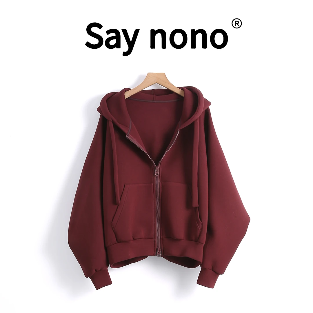 懒猫nono│Saynono 吸氧周末＿时尚百搭慵懒感保暖卫衣 /YMQ1210W