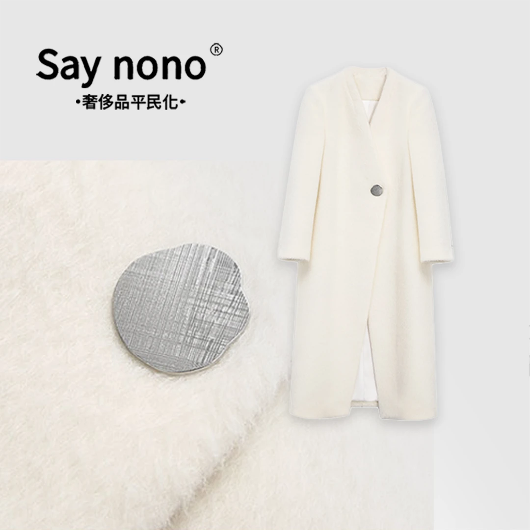 懒猫nono│Saynono 复古＿新款苏力*澳洲羊髦时尚大衣外套/S23056