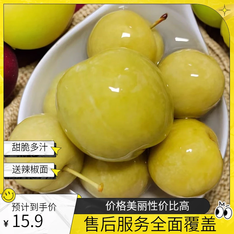 李明泡1kg瓶装腌酸甜口感李特产速食水果正品多汁及时发货包赔