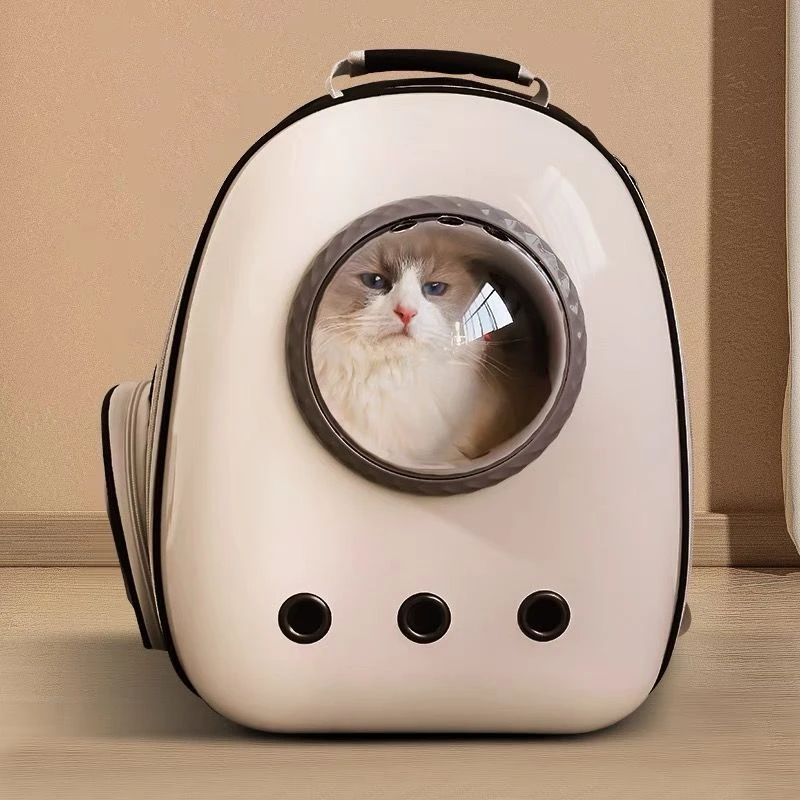 猫包外出便携时尚猫咪外出包透气双肩装猫小狗太空舱宠物用品出行