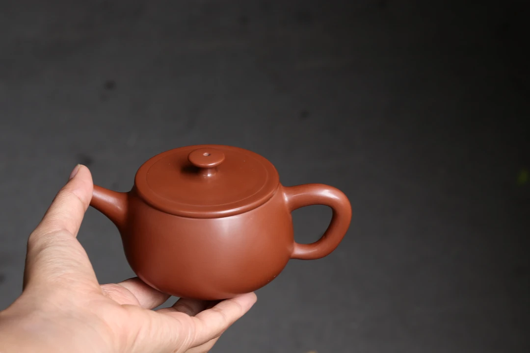 凤凰印-云南建水紫陶-全手工制作-汉瓦（古铜色，黑色）约200ml-网孔