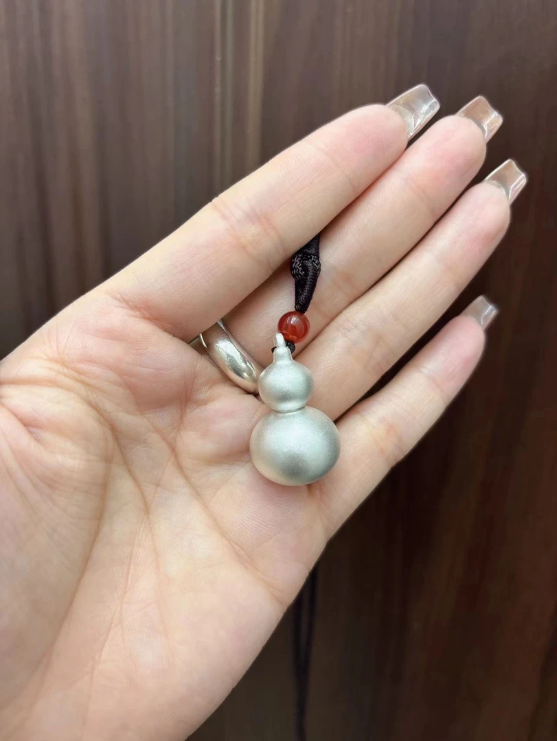 吊坠足银 足银999葫芦吊坠