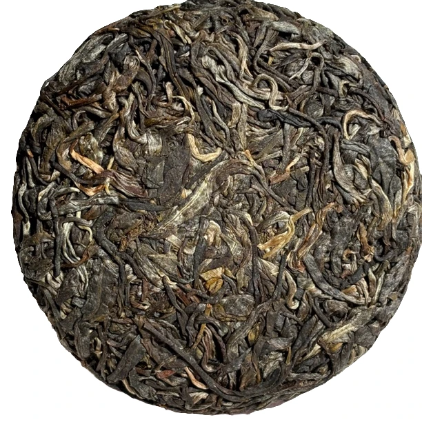 整顶山 1 号2024年古树单株生普饼100克饼 昌益茶叶