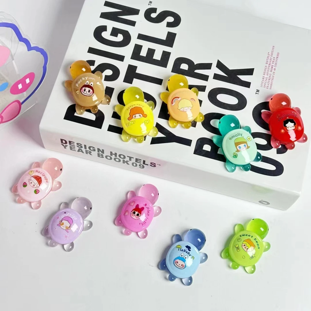 （直播间带拆）网红夜光小乌龟树脂工艺品桌面DIY小摆件