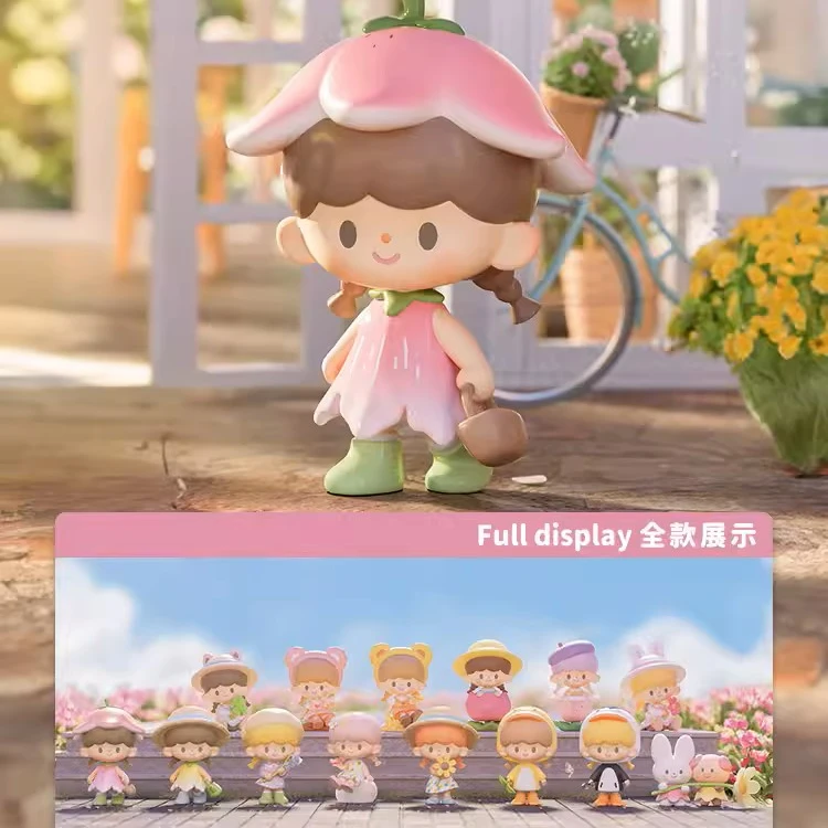 【拆盒】卓大王花花春游记正版全新潮玩摆件盲盒手办
