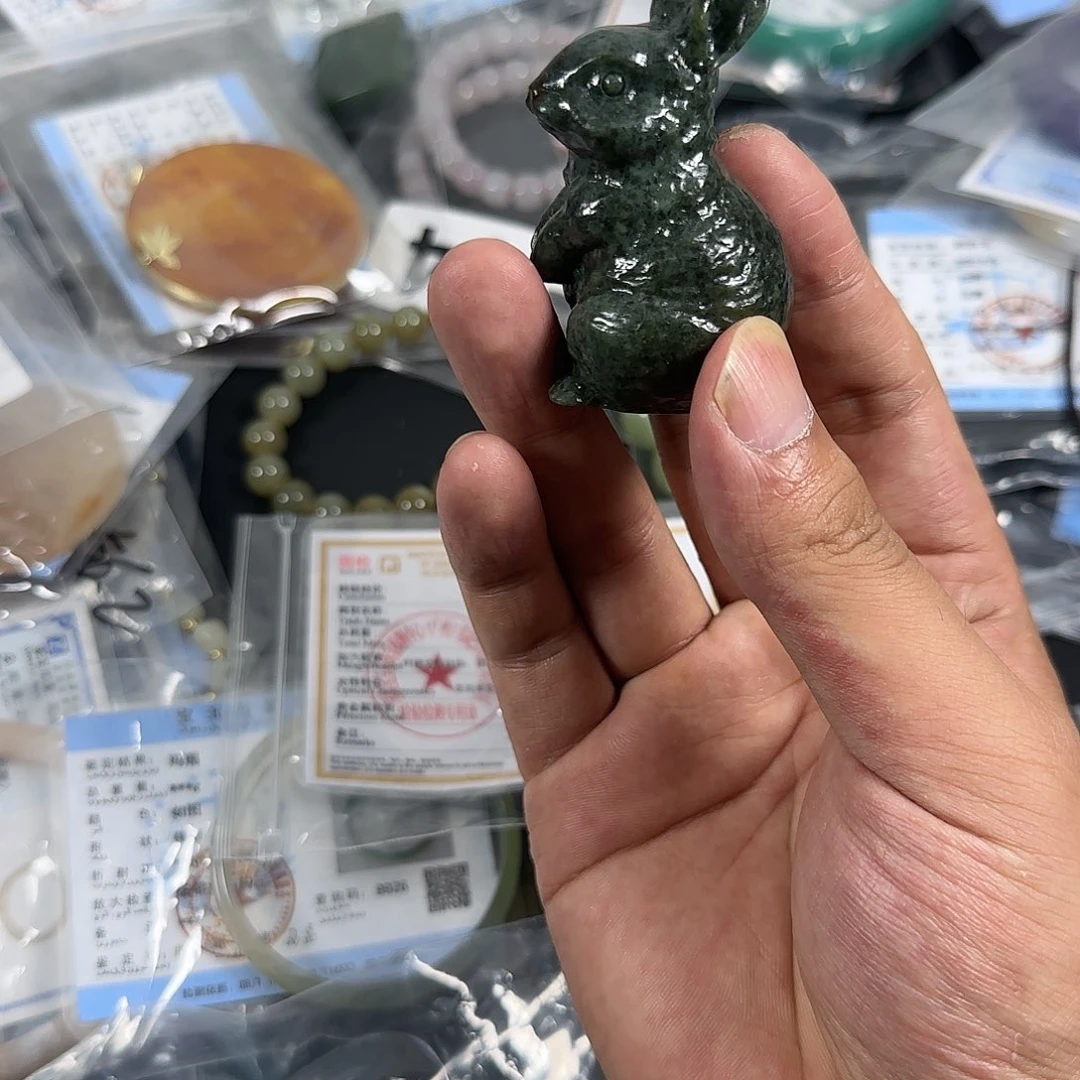 和田玉手链未镶嵌45
