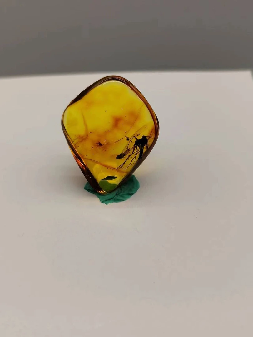 气质饰品琥珀虫珀天然原矿