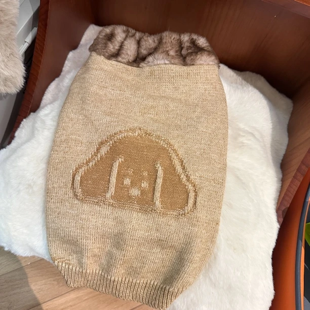 狗狗衣服秋冬保暖雪纳瑞比熊泰迪柴犬毛衣【三】