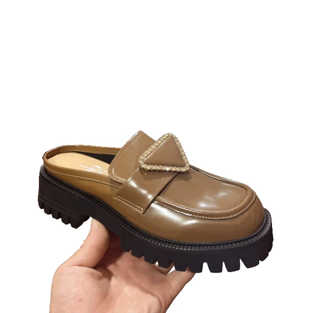 63511头层牛皮4厘米厚底超轻舒适夏季凉单鞋