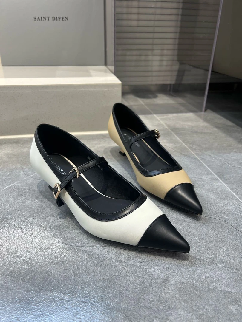 5387新款高品头层羊皮内里羊皮鞋垫羊皮浅口单鞋