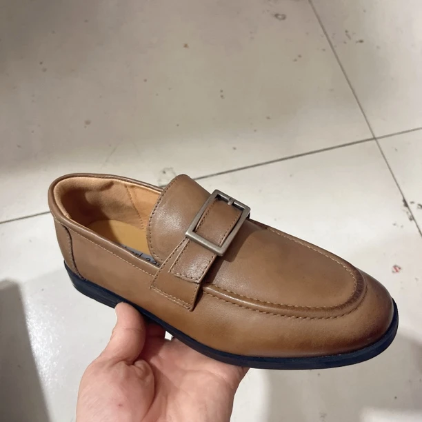 平底高端胎牛皮舒适爆款236939