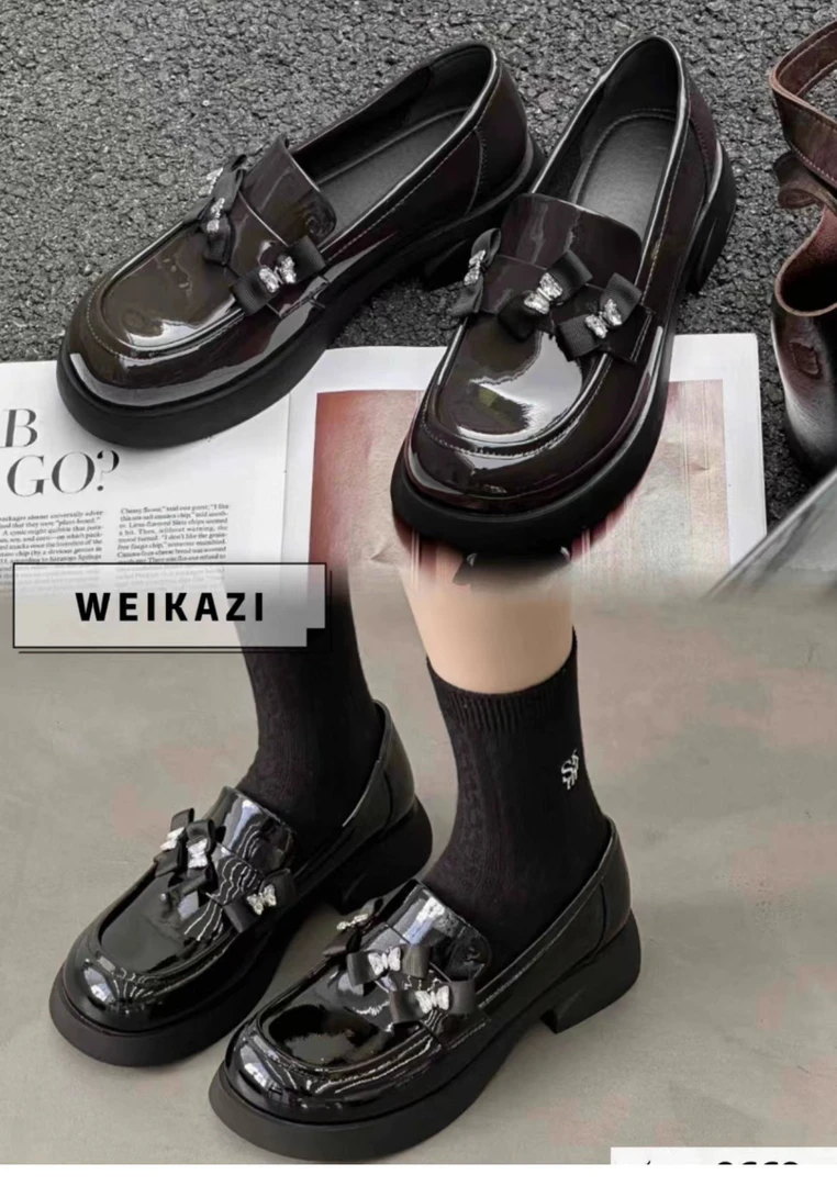 0668秋季新款高品质百搭休闲单鞋